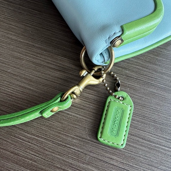 Coach Legacy Penny Foldover Kisslock Wristlet Vintage - Picture 14 of 17